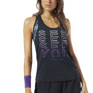 Reebok One Series Running ACTIVCHILL Muskelshirt Damen - Schwarz - DE 469-RAT